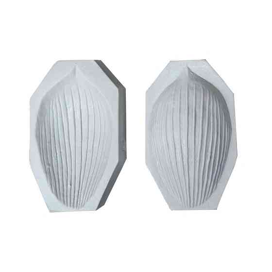 Силиконовый молд для цветов 39 на 56 мм белый Киев