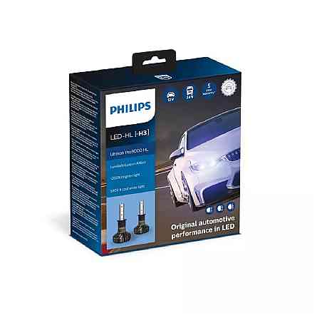 Комплект світлодіодних ламп PHILIPS H3 11336U90CWX2 LED Ultinon Pro9000 +250% 12/24V Харків