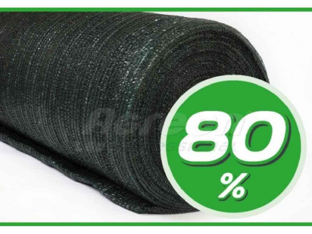 Сетка затеняющая 80% затенение зеленая 6 х 50 м ТМ AGREEN Solmir Киев - изображение 1