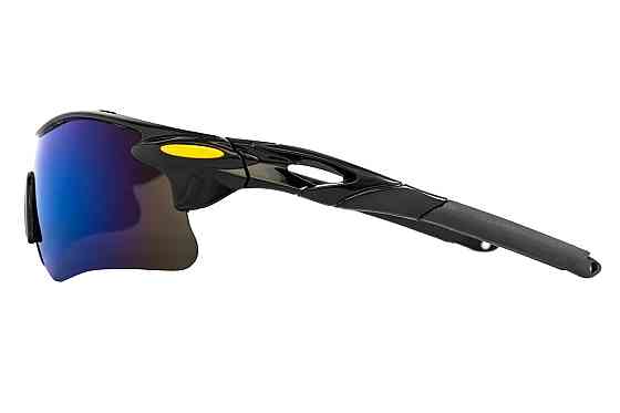 MASTERTOOL Окуляри відкриті MASTERTOOL SPORTLINE BLUE MIRROR панорамна лінза напівоправа протик Коломия