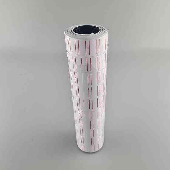 Бумажный ценник для пистолета TM LAU 600шт белый (10 шт) Харьков