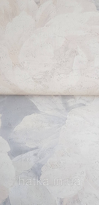 Шпалери вінілові на флізеліні Grandeco Anita 1,06х10 квіти півонії бежеві кремові сірі Київ - фото 1