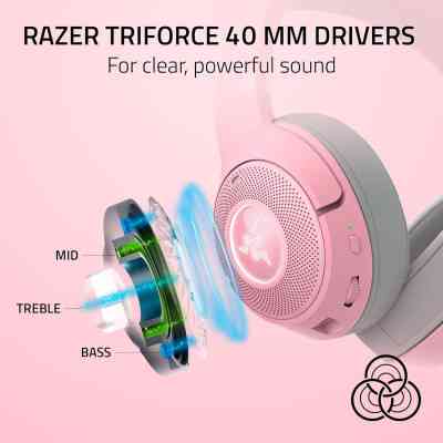 Навушники Razer Kraken Kitty V2 Bluetooth Quartz (RZ04-04860100-R3M1) Вінниця