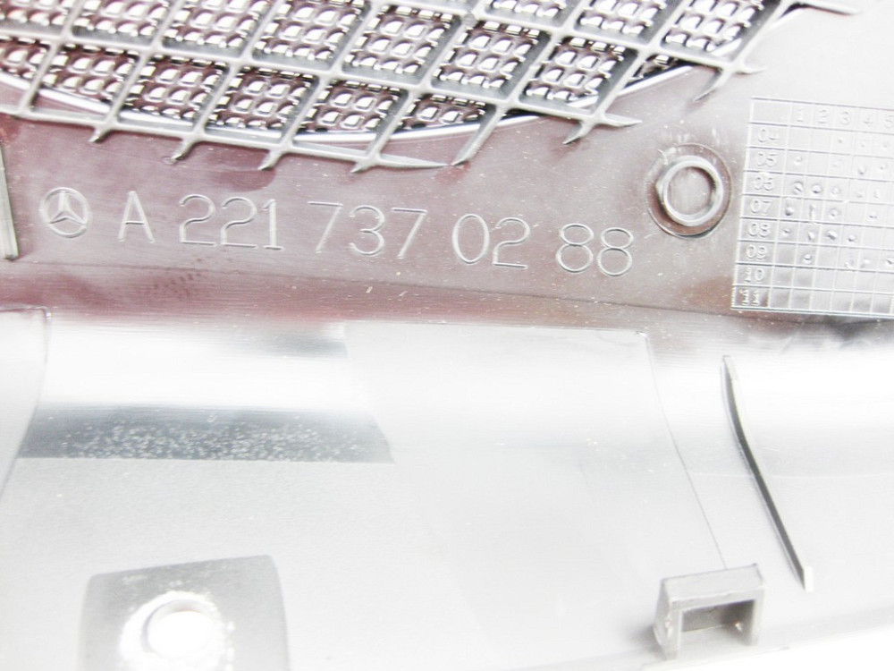 Mercedes-Benz  A2217370288 9051 Накладка динаміка чорна на карті задніх правих дверей S-class short W221 S-class long V221 Одеса - фото 11