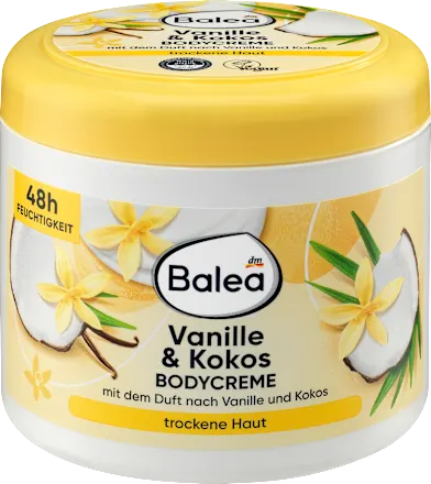 Balea Bodycreme Vanille & Kokos Балеа Крем для тела с ванилью и кокосом Киев - изображение 1
