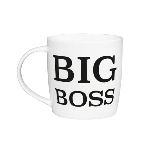 Чашка для капучіно Big Boss 360мл (подарункова уп) 1742 Кварта Житомир