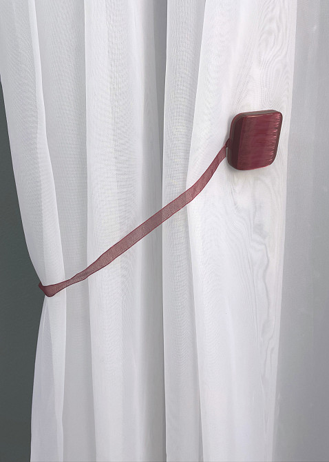 Магніти для штор і гардин Танго набір 2 шт Бордовий (81-180) Київ - фото 3