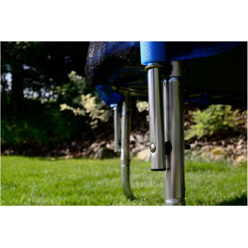 Батут Funfit 8ft (252см) синій з зовнішньою сіткою Київ - фото 9