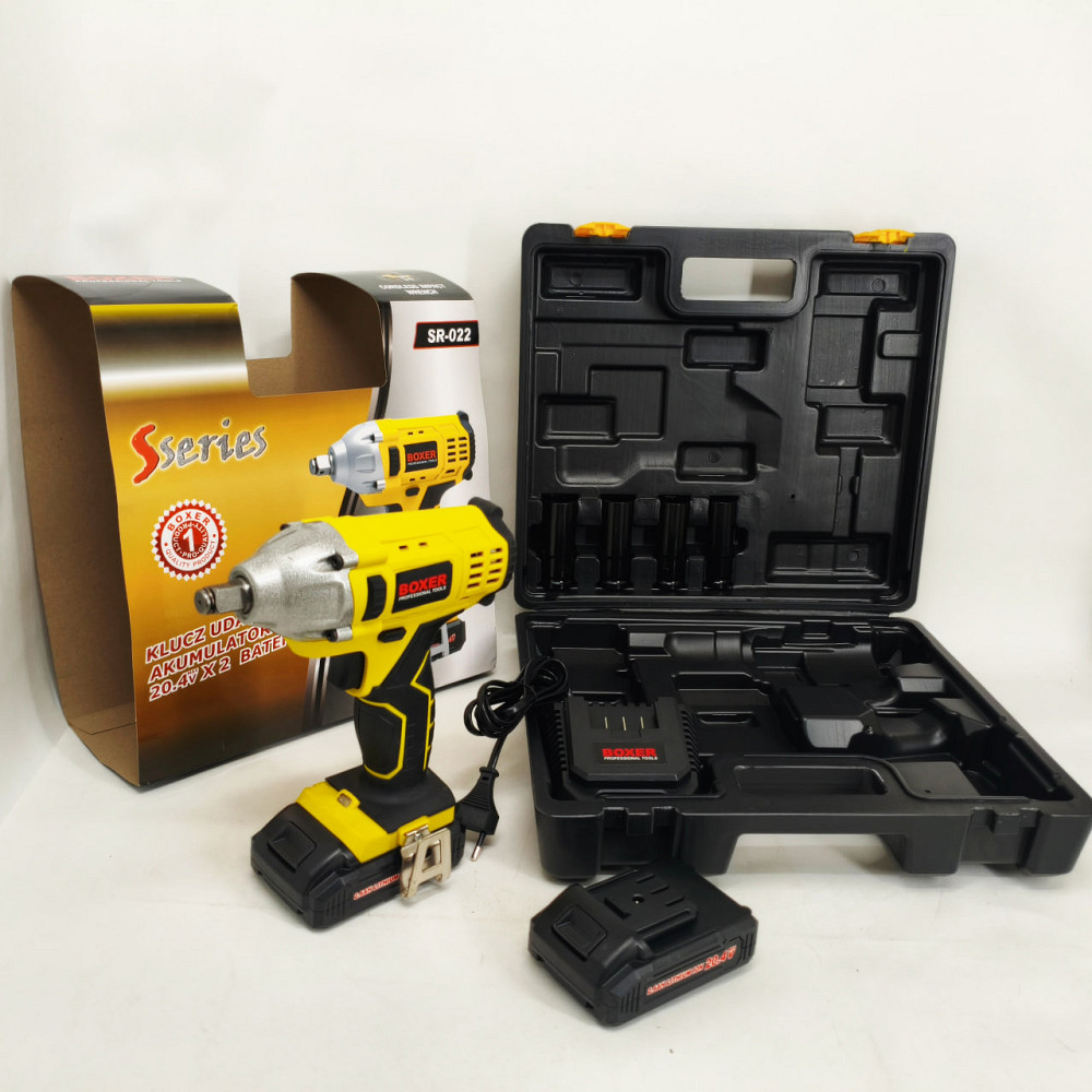 Гайковерт професійний акумуляторний 20.4 В, 250 Нм Boxer SR-022 для автосервісу LJ-78 Львів - фото 8