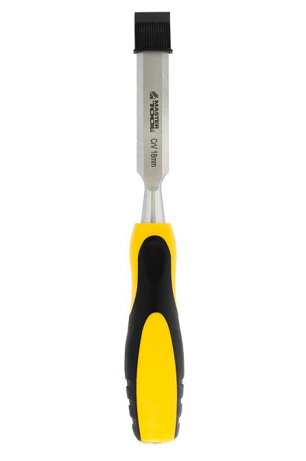 Стамеска ударна MASTERTOOL CrV 18 мм з двокомпонентною ручкою 14-1518 Коломия - фото 5