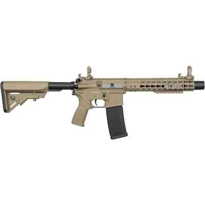 Гвинтівка страйкбольна Evolution Recon 10&quot; Amplified Carbontech AEG Tan (SL-1006T) Вінниця