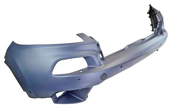 Бампер передний Jeep Cherokee 5 KL (2014-2017) дорест верхняя часть под парктроник (6 отверстий) омыватель (2 отверстия) с Мукачево