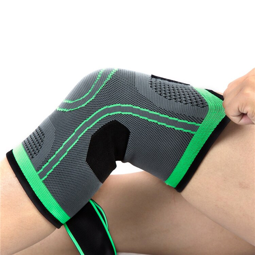 Бандаж колінного суглоба XL, KNEE SUPPORT WN-26, Зелений / Фіксатор колінного суглоба / Наколінник еластичний Київ - фото 8