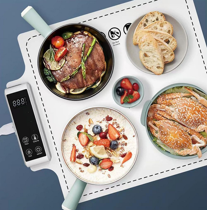 Коврик силиконовый на кухню для подогрева и размораживания пищи, напитков,готовых блюд детских бутылочек Каменец-Подольский - изображение 2