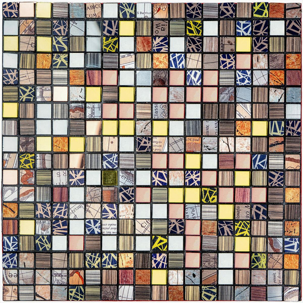 Алюмінієва самоклеюча плитка Кольоровий квадратик Київ - фото 1