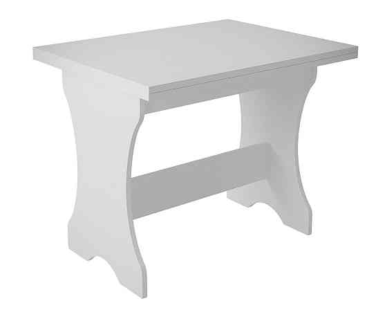 Раскладной кухонный стол 59х89см (Mebel Service) - Білий Львов