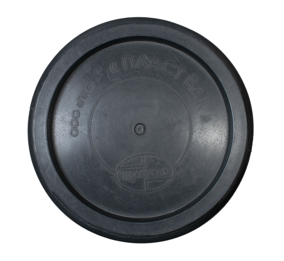 Бочка 20 л пластиковая техническая черная бидон  широкая горловина бочка для воды Днепр