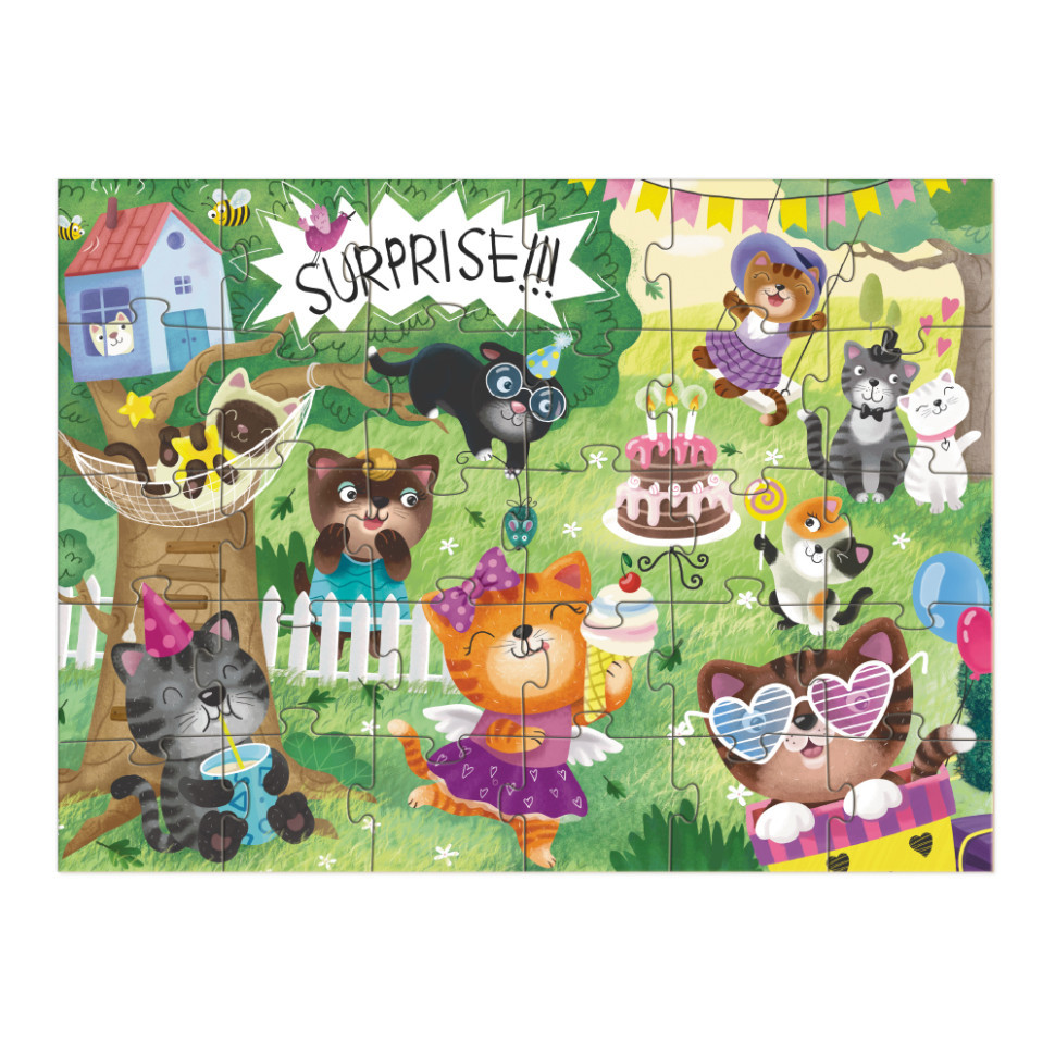 Дитячі пазли 300417 "Свято котиків" 30 елементів Вінниця - фото 3