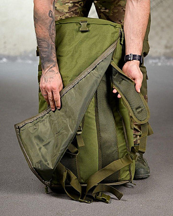 Тактический рюкзак баул X-TACTICAL oliva ПП4722 Киев - изображение 4