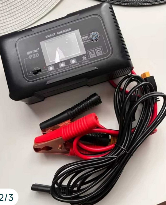 НАЯВНІСТЬ! 20A зарядка для Lifepo4, AGM, GEL, LITHIUM, HTRC P20. Харьков - изображение 2