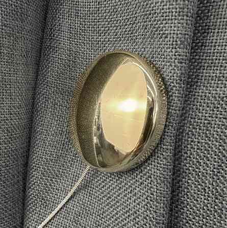 Магниты для штор и гардин Круг 2 шт Золотистый (81-289) Киев