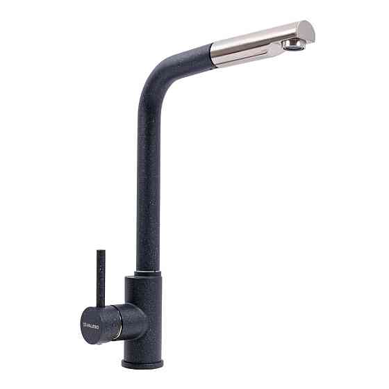 Q411B змішувач кухонний VALESO АНТРАЦИТ (з висувною лійкою) Коломыя