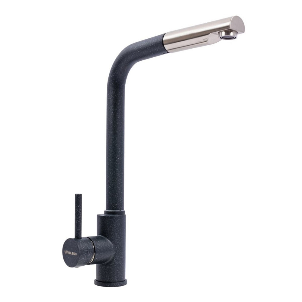 Q411B змішувач кухонний VALESO АНТРАЦИТ (з висувною лійкою) Коломыя - изображение 1