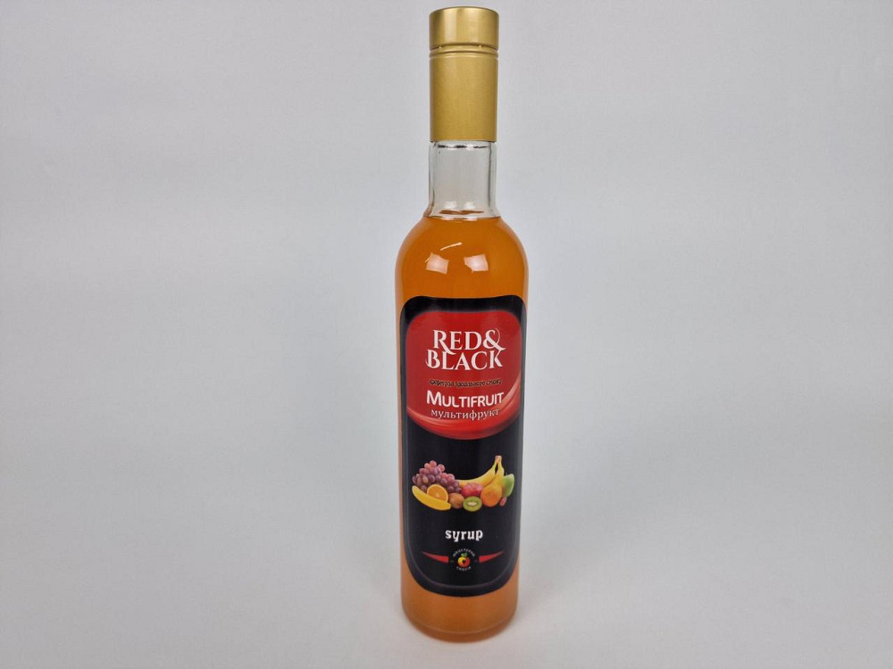 Сироп Red&Black Мультифрукт, 0,7 л (1 шт) Харьков - изображение 2