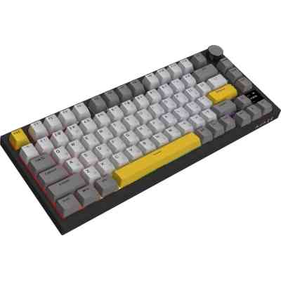 Клавіатура Ajazz AK820 Pro Flying Fish Switch Black RGB USB/Wireless/Bluetooth UA Black (AK820PRO-FF-BGY) Вінниця