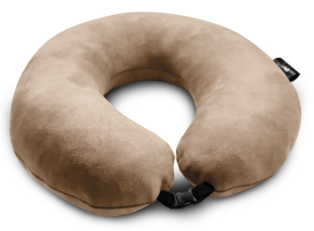 Подушка дорожня бежевая Київ - фото 1