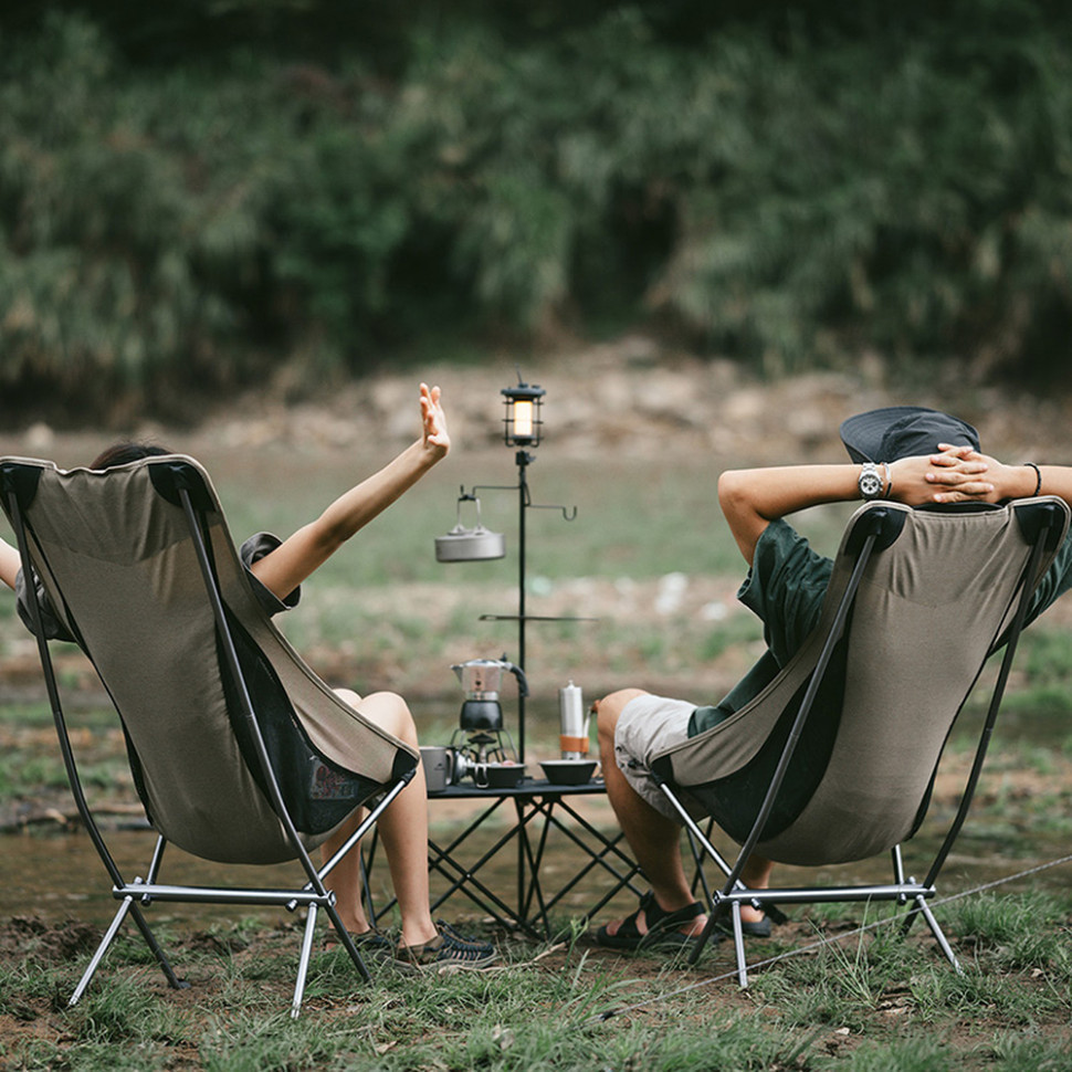 Стілець складаний Naturehike YL06 NH18Y060-Z, зелений Київ - фото 10