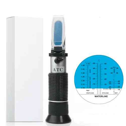 Рефрактометр RZ115 ATC для антифризу, теплоносія, електроліту, AdBlue, -50~0°C Київ