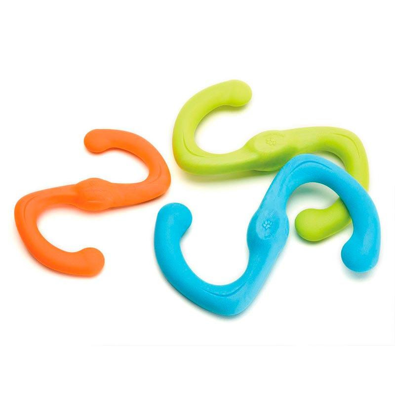 West Paw Bumi Tug Toy (Вест Пав Бумі) іграшка для собак S-подібна Оранжевий Запоріжжя - фото 2