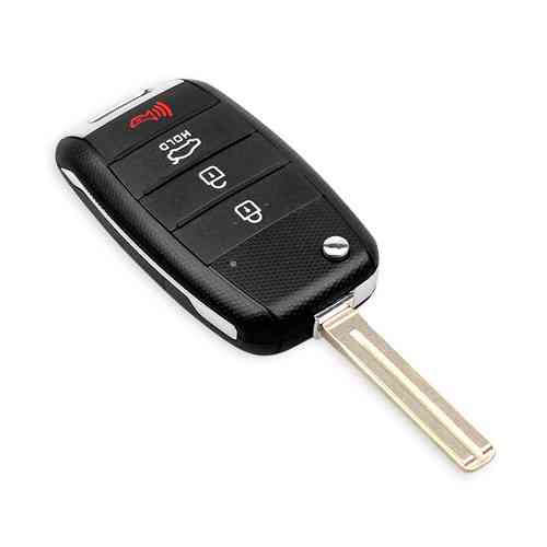 Выкидной ключ, корпус под чип, 4кн DKT0269, KIA, TOY40 Винница