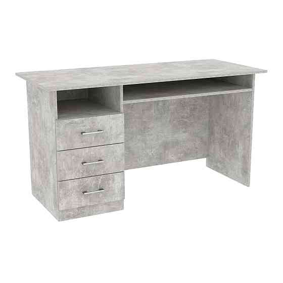 Стіл офісний ОСП-3, Бетон, 1400/600/760 Львів