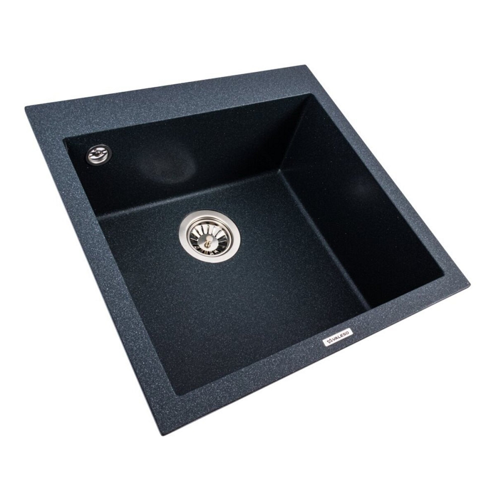 Гранітна мийка VALESO GALAX 5050 матова Антрацит Коломия - фото 2