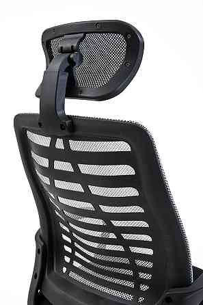 Офісне Крісло Керівника Richman Blast Сітка Чорно-сірий Київ