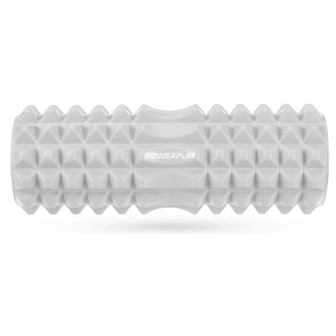 Массажний ролик (ролер) PowerPlay 4405 EVA Massage Roller Сірий (33x12см.) Кам'янське - фото 2