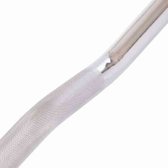 Штанга фіксована вигнута погумована Zelart 6231-35 довжина 95 см 35 кг Київ