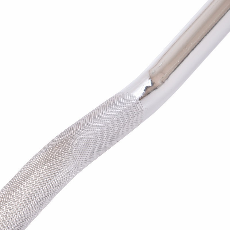 Штанга фіксована вигнута погумована Zelart 6231-35 довжина 95 см 35 кг Київ - фото 5