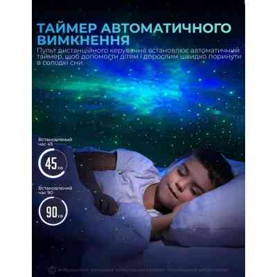 Нічник DKWAY Проектор зоряного неба Космонавт галактики Астронавт T-40 білий (446070431) Вінниця