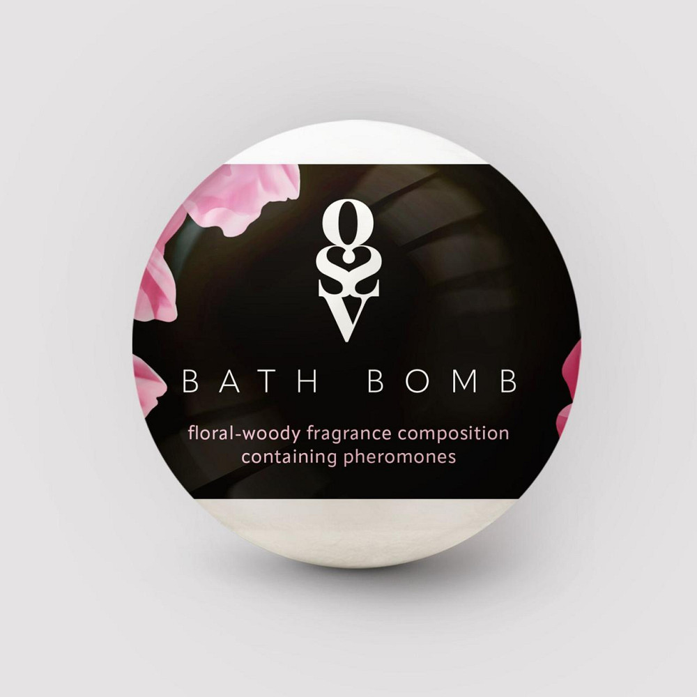 Бомбочка для ванны с феромонами Obsessive Bath bomb Floral - Woody (100 г) Sex Aura Киев - изображение 2