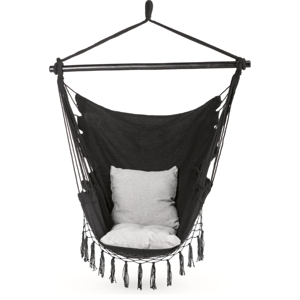 Бразильське крісло - гамак Outtec Boho XXL чорний Киев - изображение 3