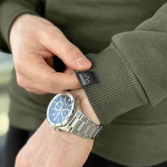 Світшот чоловічий зимовий темний хакі Pobedov 007 ЗИМА Київ