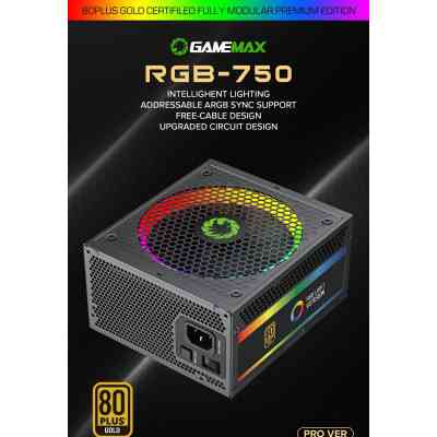 Блок живлення Gamemax 750W (RGB-750 PRO) Вінниця