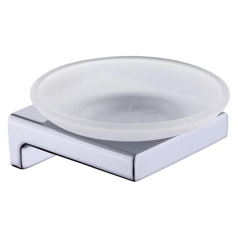Мильниця настінна Koer AS-0102-01 (скло) колір хром глянець (KR6161)   ( 22376 ) Харьков - изображение 1