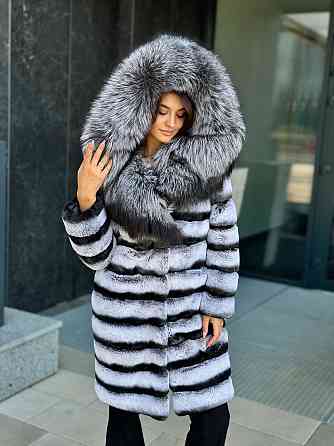 Натуральная шуба из шиншиллы XL Харьков
