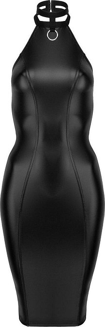 Платье с чокером Noir Handmade F160 из винила, черное, L Sex Aura Киев - изображение 4
