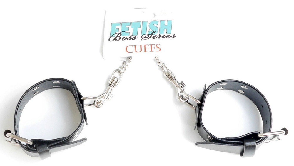 Наручники зі штучної шкіри Fetish Boss Series - Handcuffs with studs, BS3300092 Sex Aura Київ - фото 6