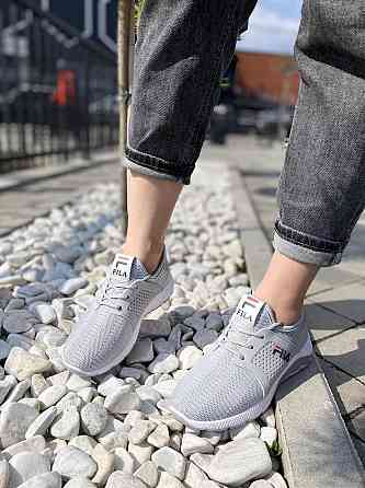 IDEAL Кросівки жіночі IDEAL 220 сірі (весна-осінь, текстиль + сітка) (2474) Коломия